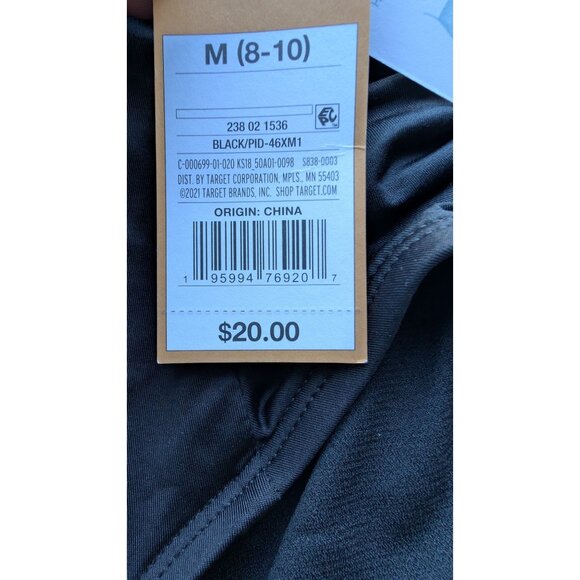 Kona Sol Women's Shirred High Coverage High Waist Bikini Bottom Black Medium - Picture 4 of 4